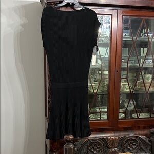 Anthropologie Maeve Black Ribbed Top